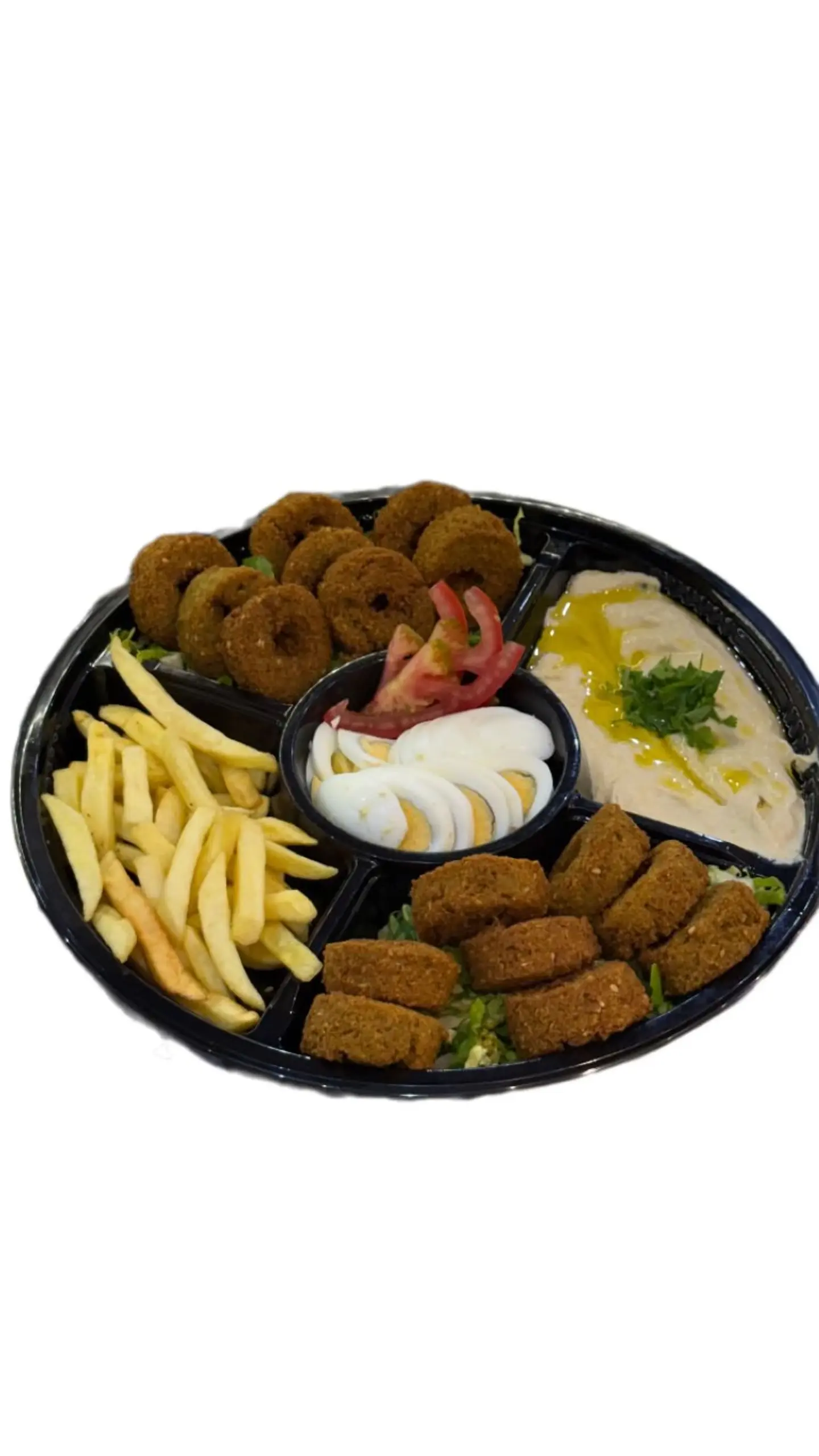 صحن إفطار فلافل 2