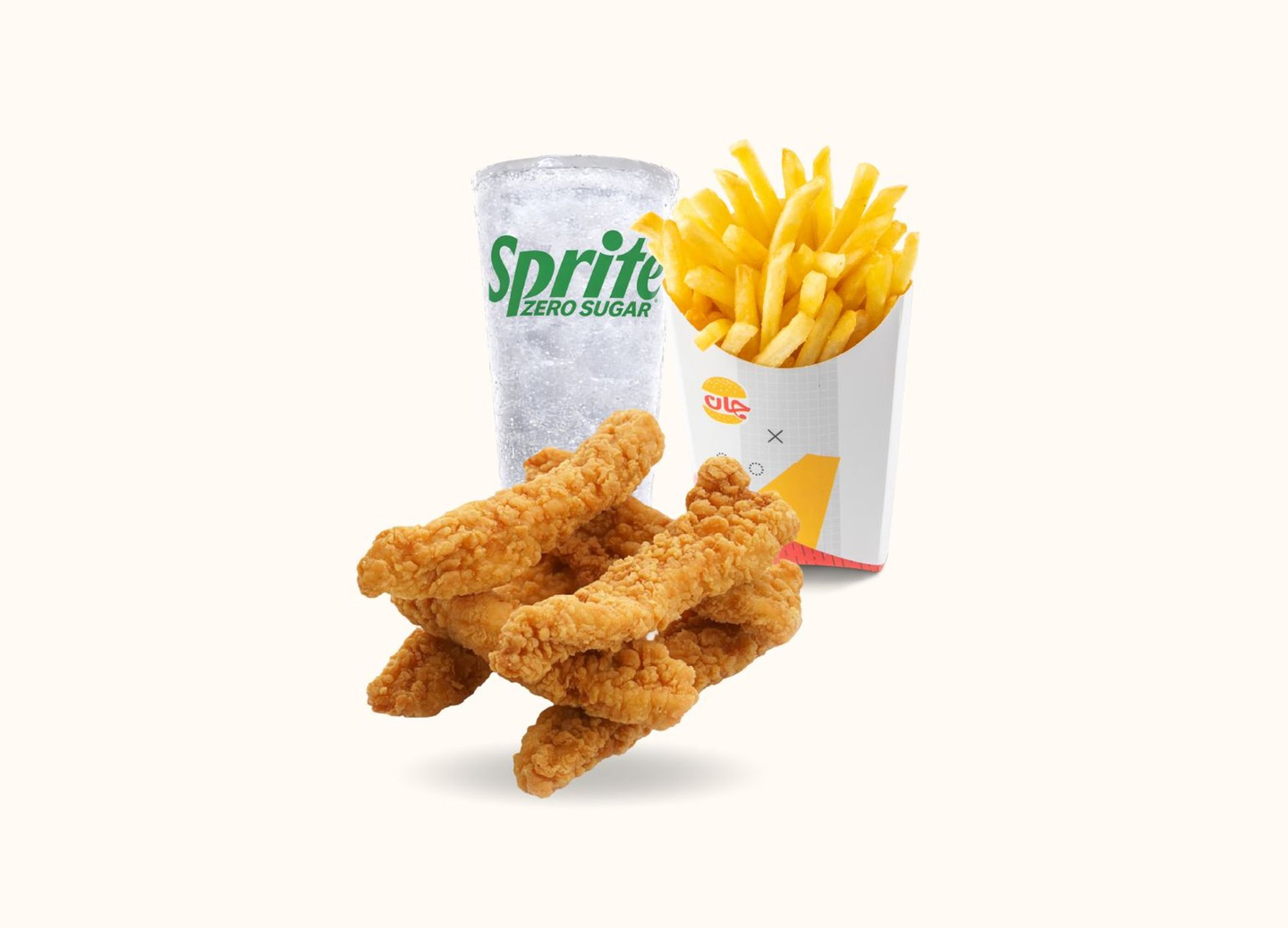 Jan Chicken Strips 6pc Meal