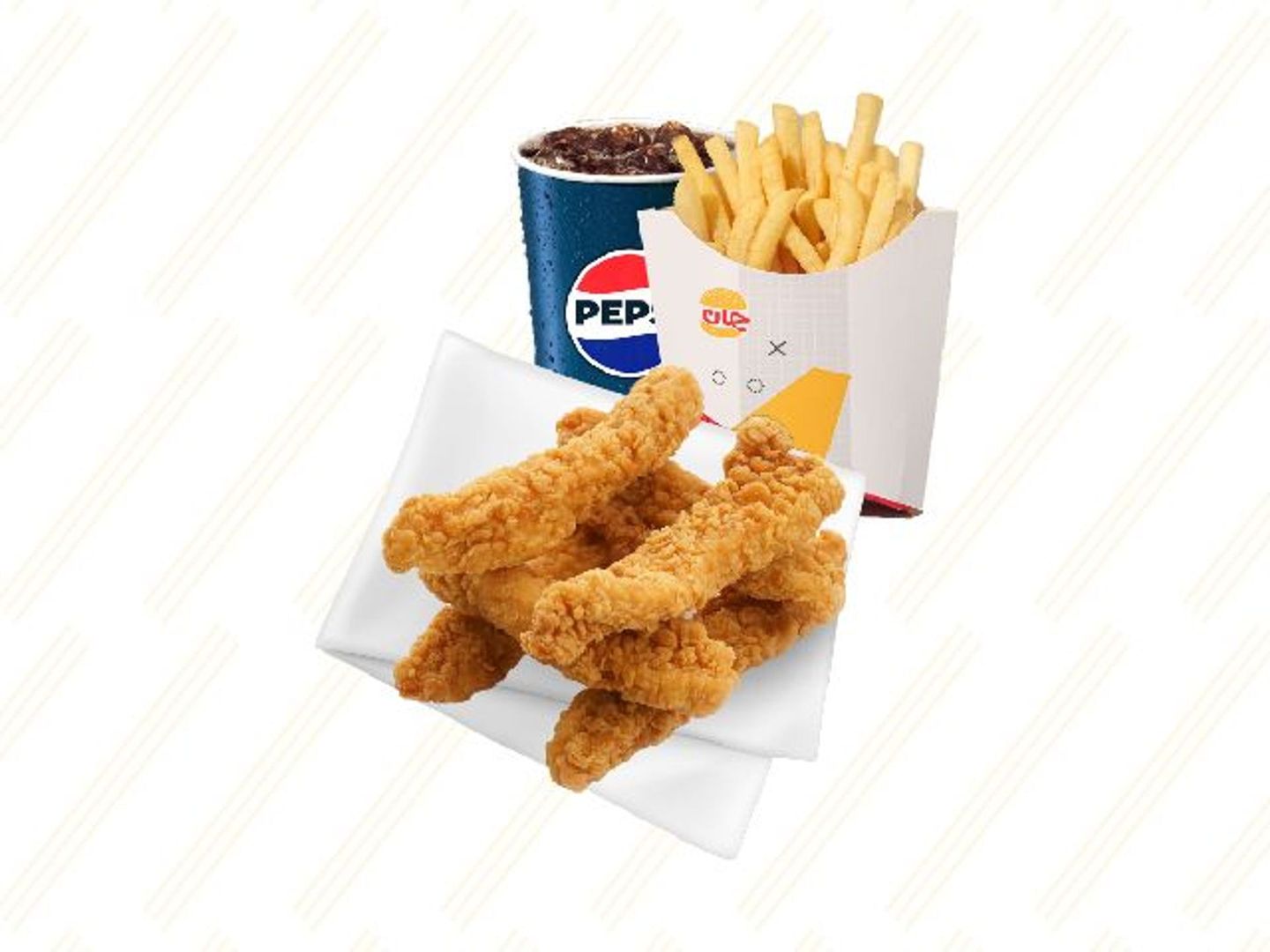 Jan Chicken Strips 6pc Meal