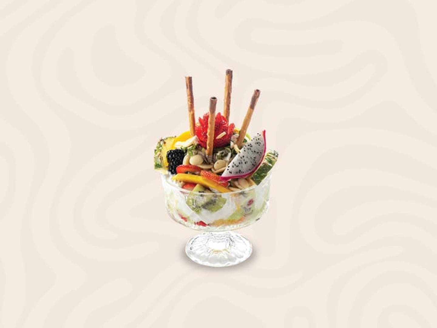 سلطة فواكة كرانش