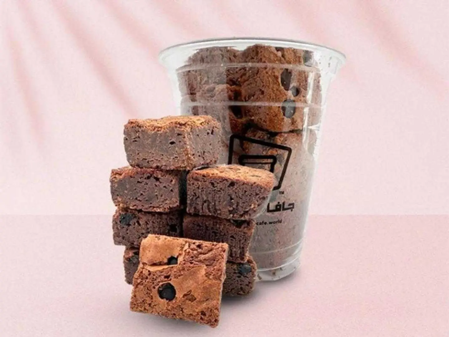 كوب البراونيز الصغير