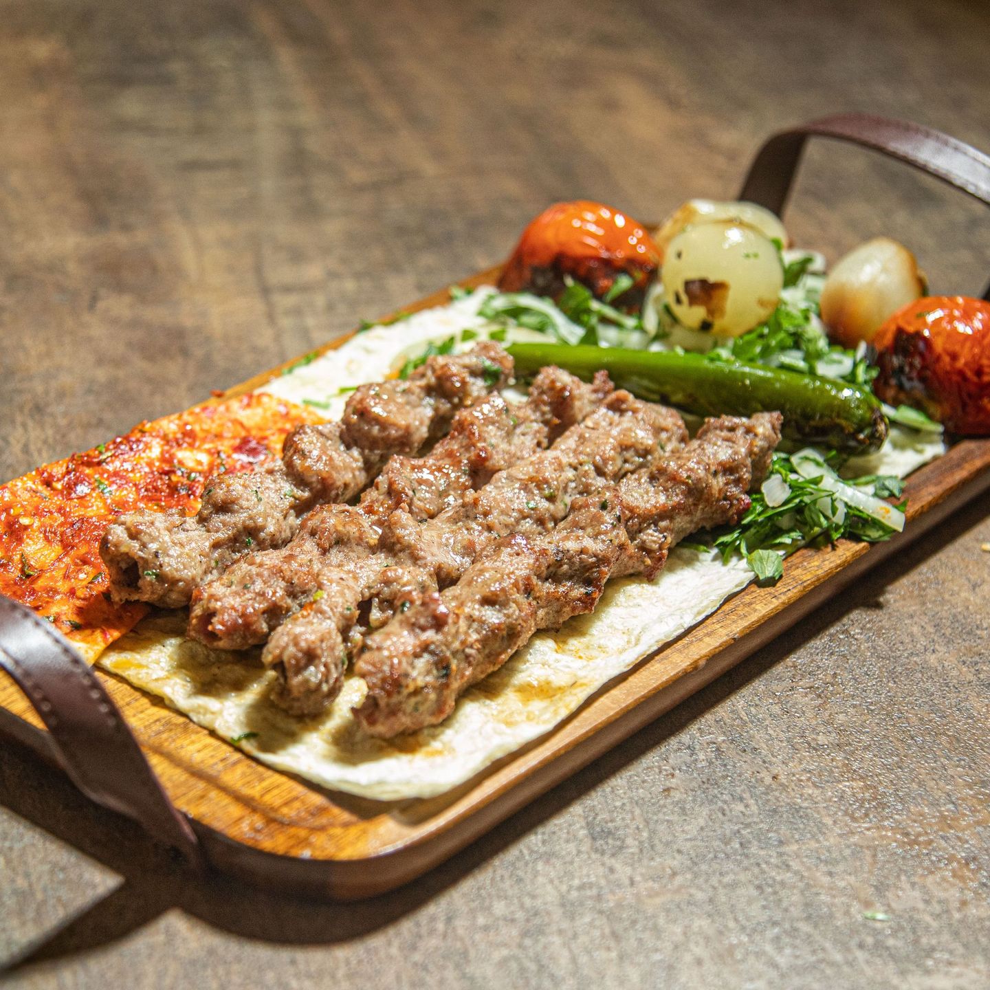Meat Kebab Meal For One Persone