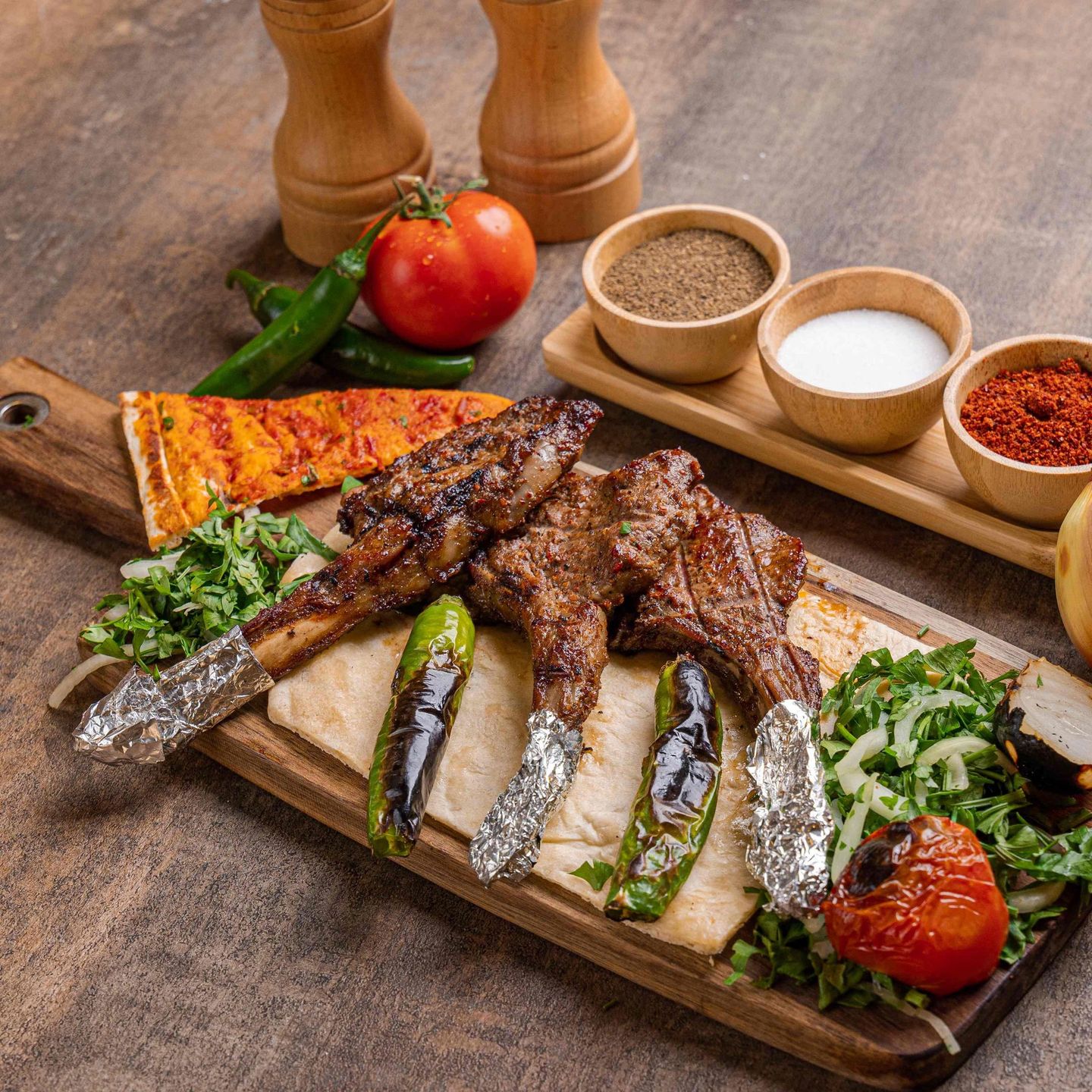 Lamb Ribs For One Person