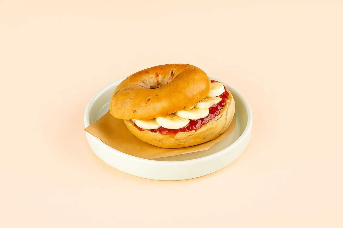 Pb&J Bagel