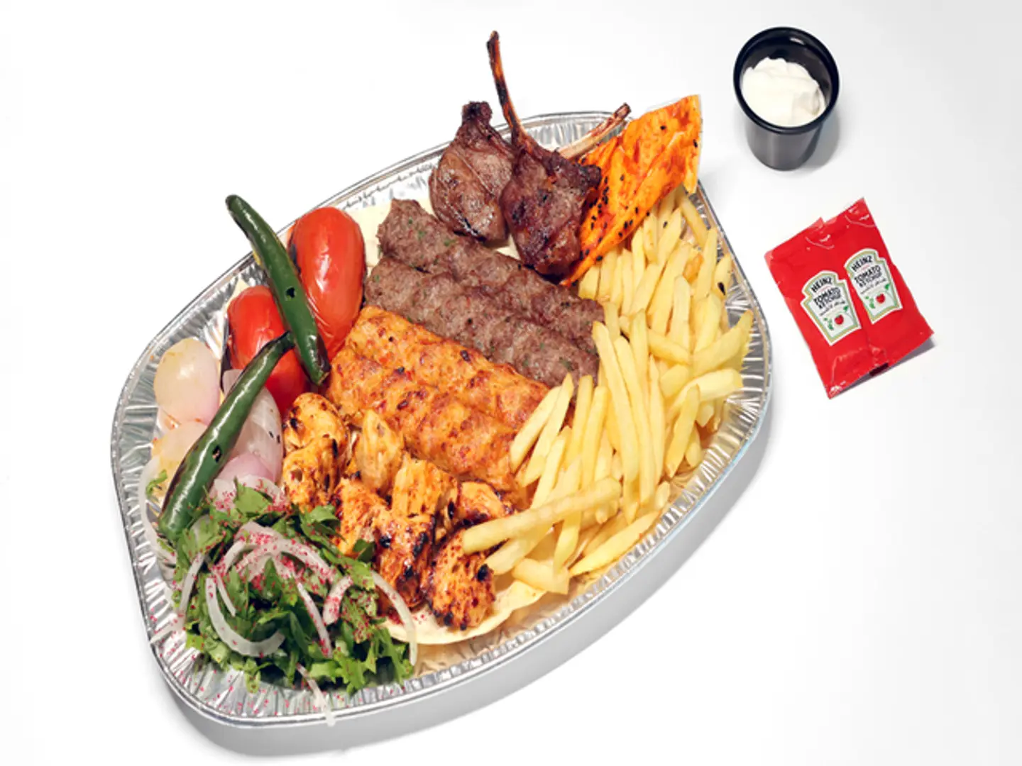 نصف كيلو مشاوي مشكلة