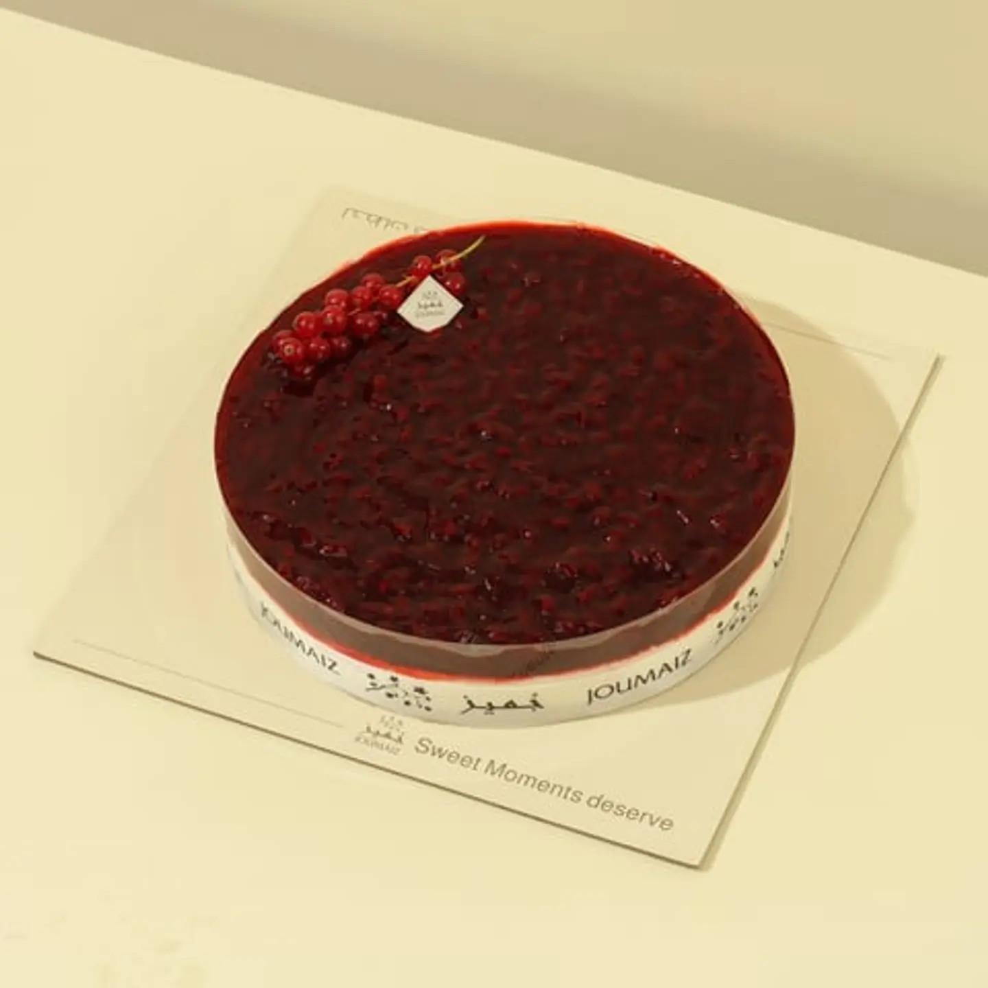 Pomegranate Cheesecake