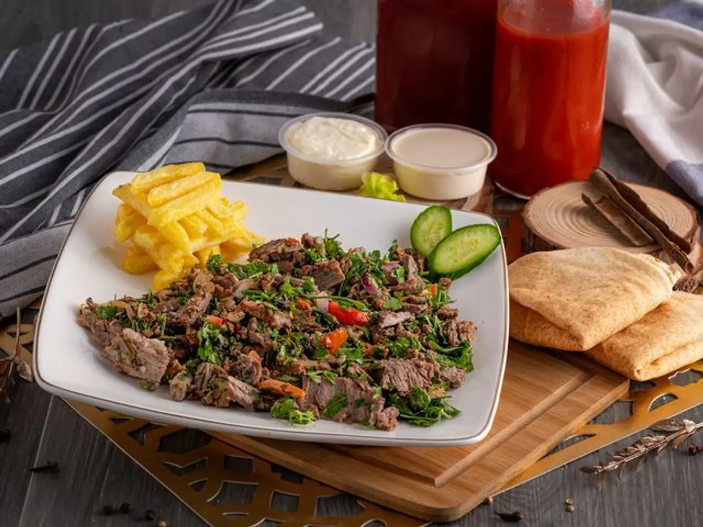 Meat Shawarma Plate