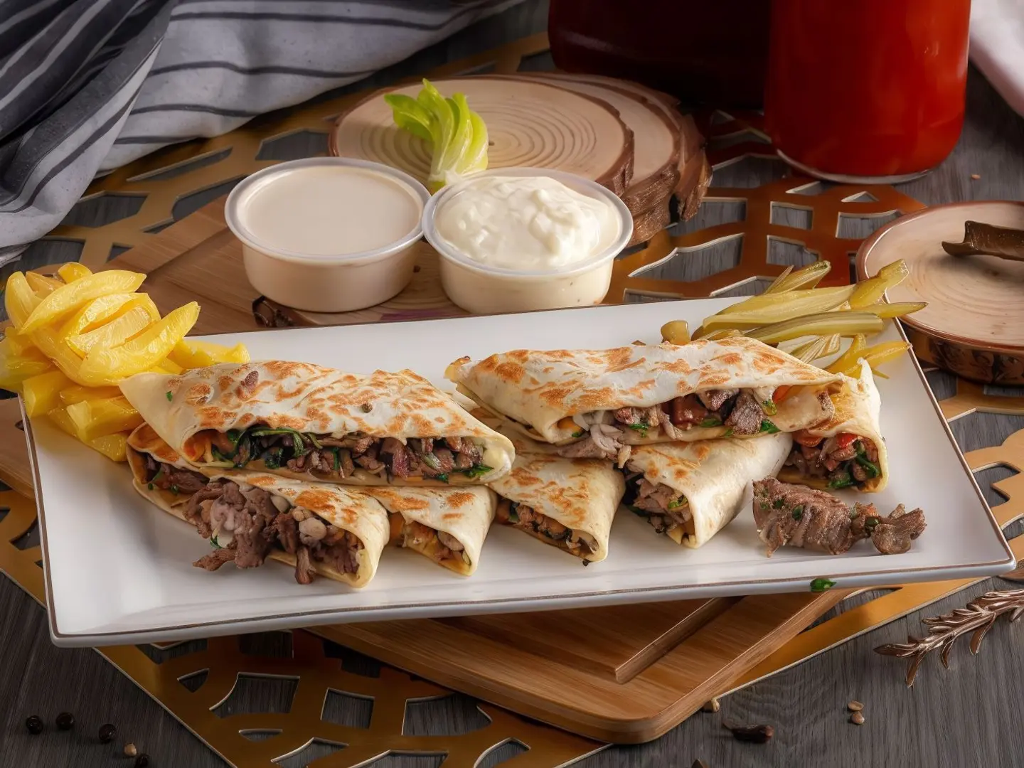 شاروما عربي لحم