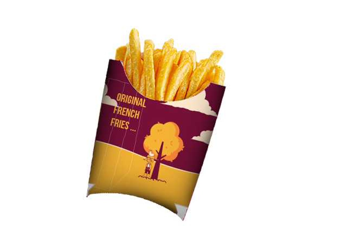 صحن بطاطس بروستد