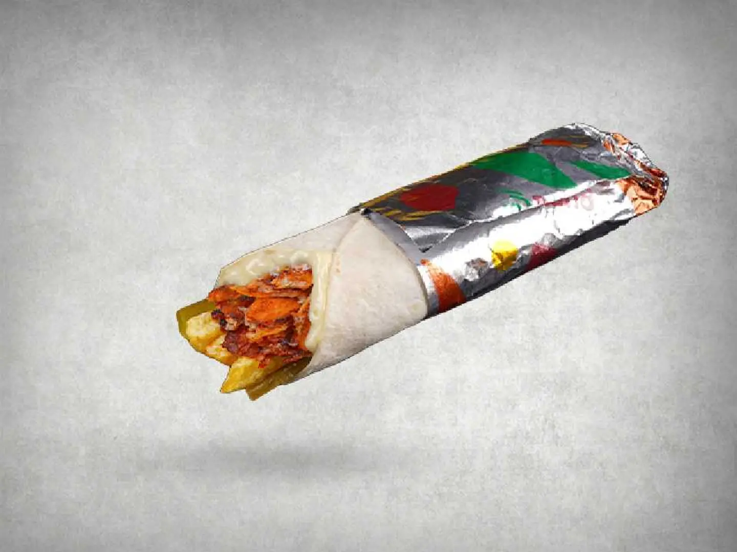 ساندوتش شاورما تورتيللا