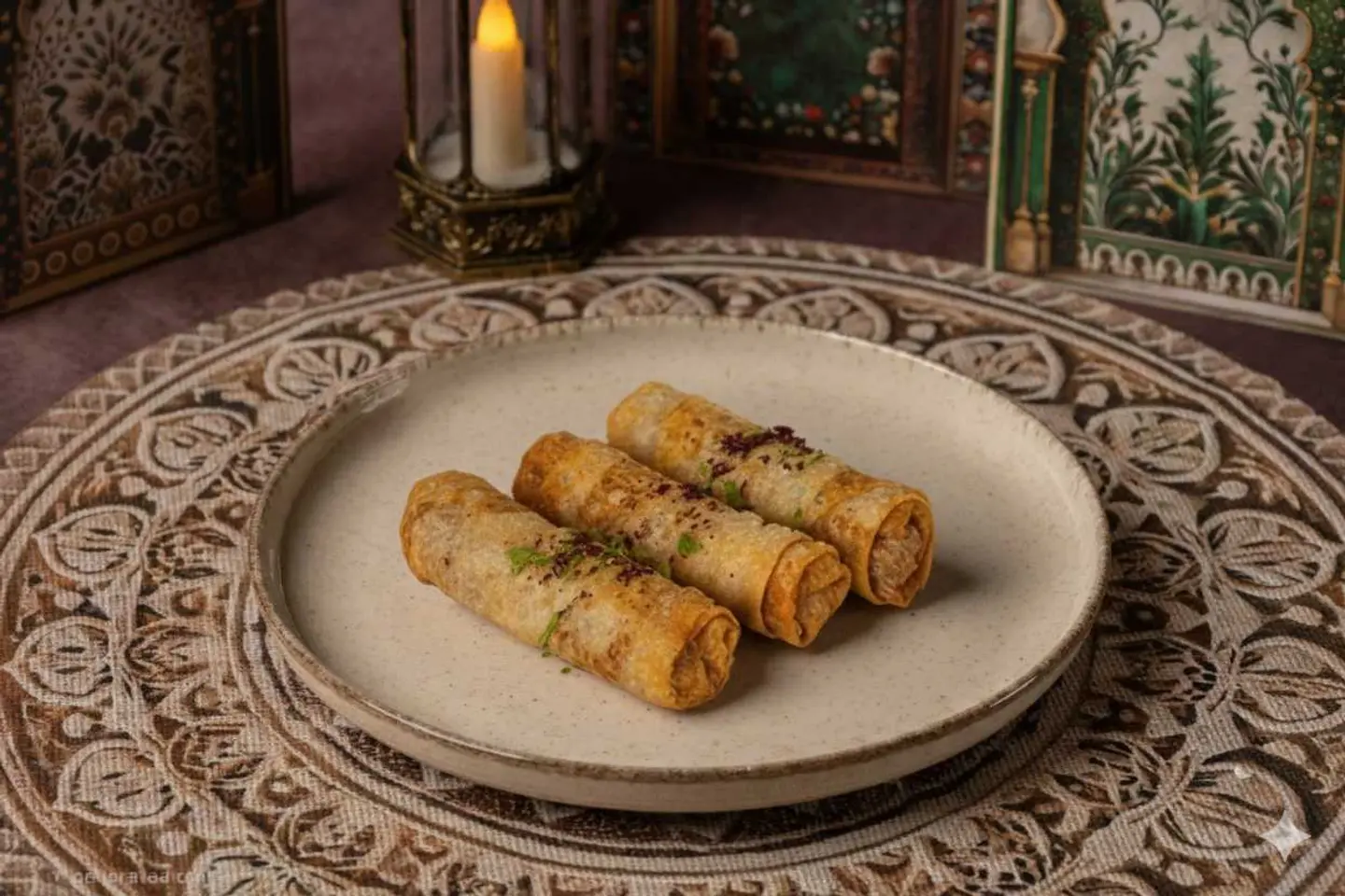 رولات مسخن الدجاج