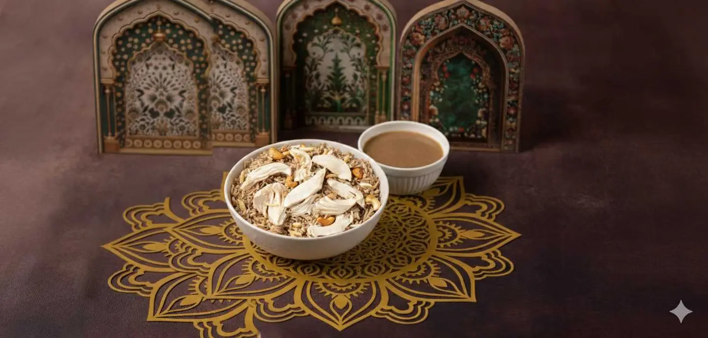 دجاج مع أرز