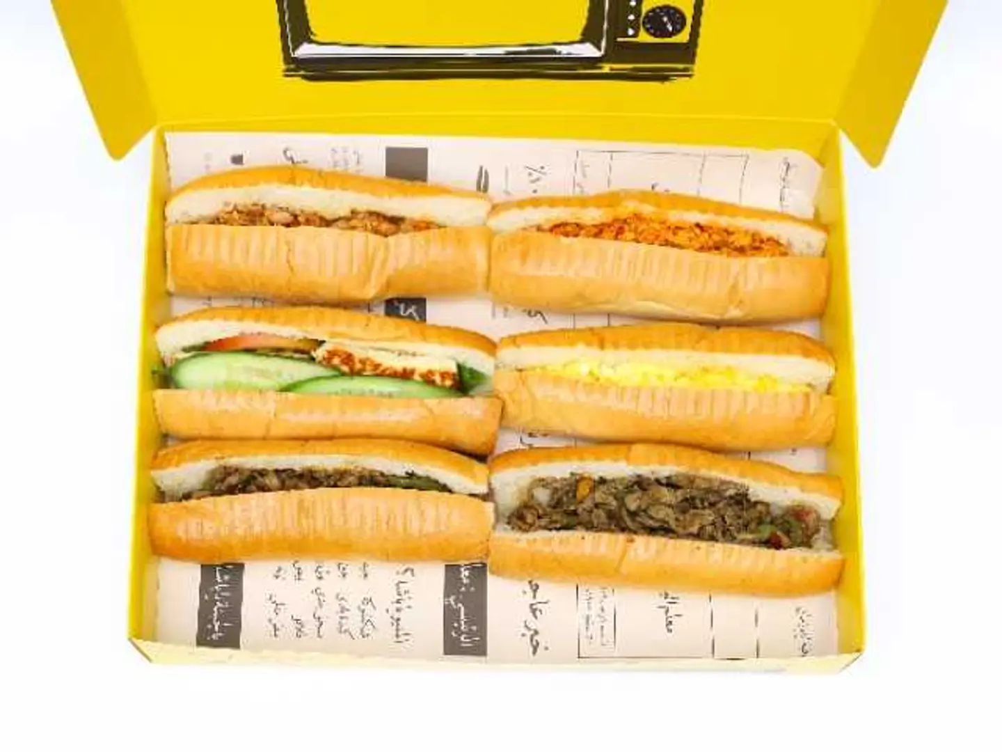 Box 6 Sandwiches