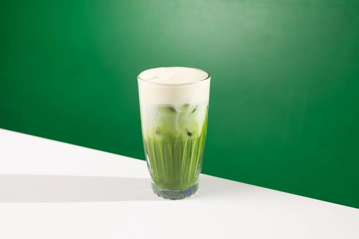 Cream Top Matcha Latte