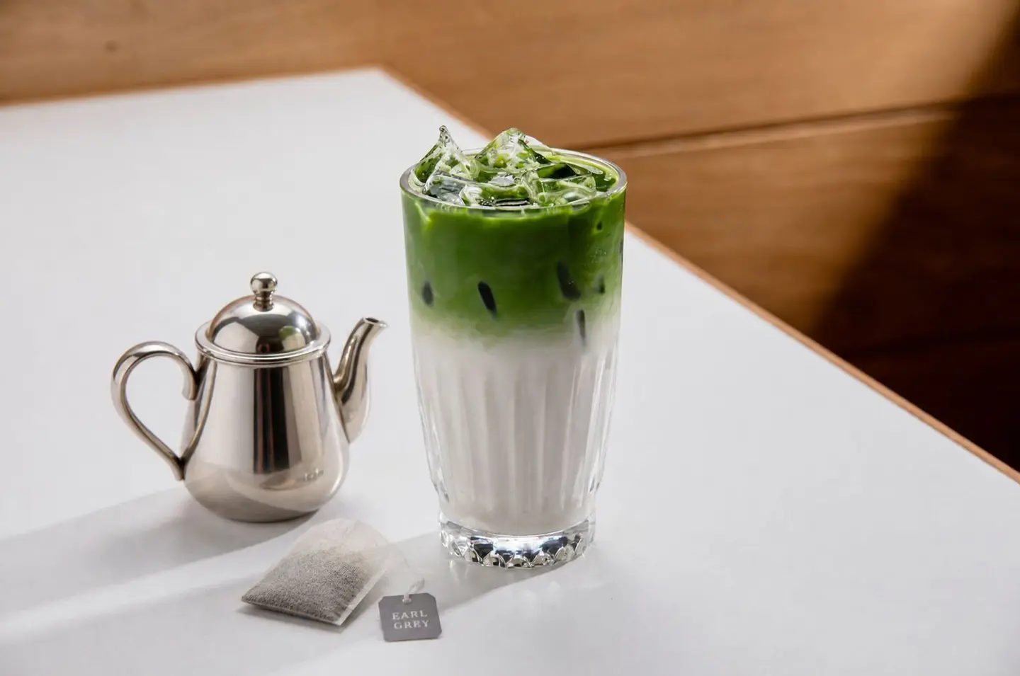 Earl Grey Matcha Latte