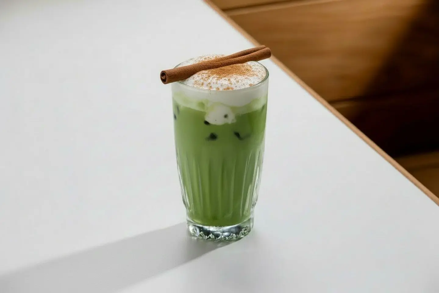 Snickerdoodle Matcha Latte