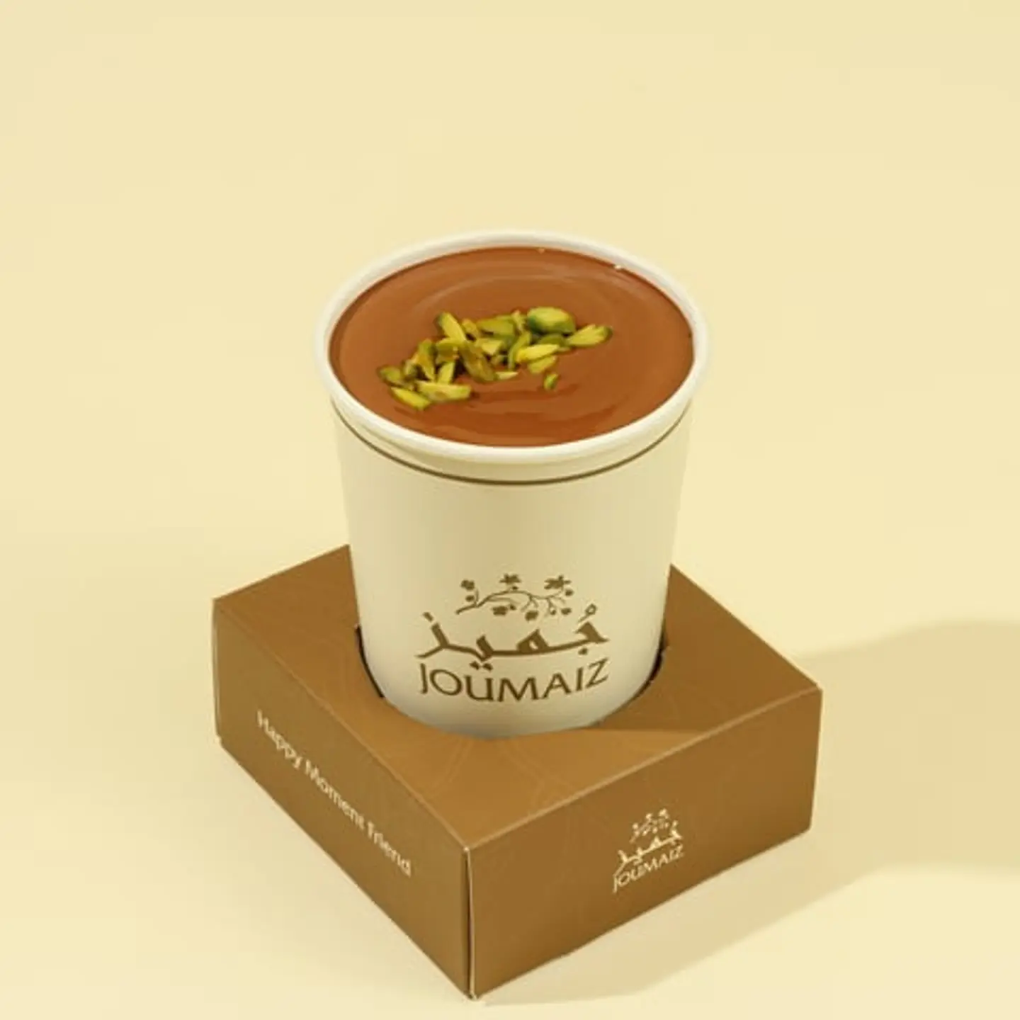 بودينق الكنافة بالبستاشيو