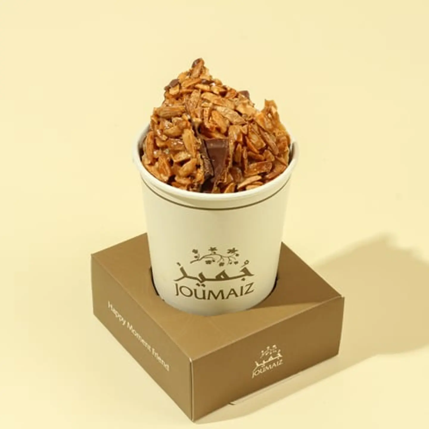 رقائق اللوز بالشوكلاتة