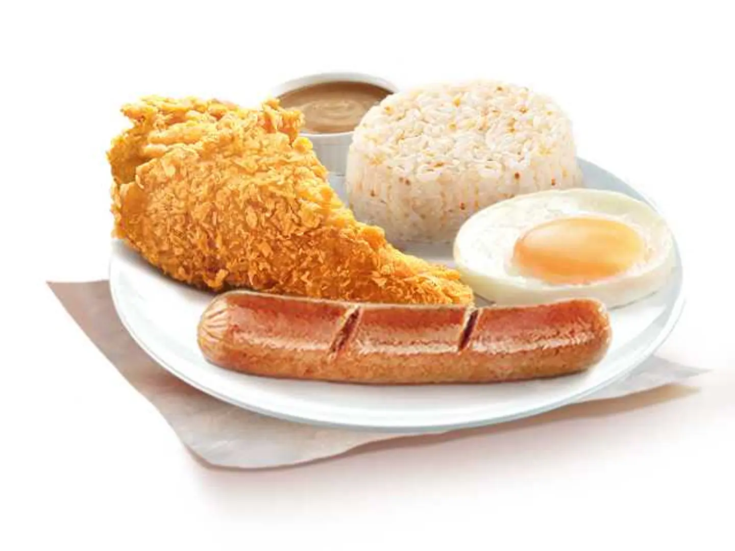 Breakfast Chickenjoy Platter
