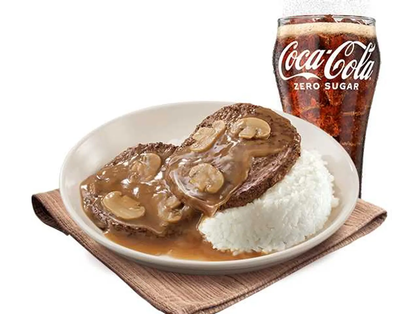 2 Pcs Burgersteak Meal