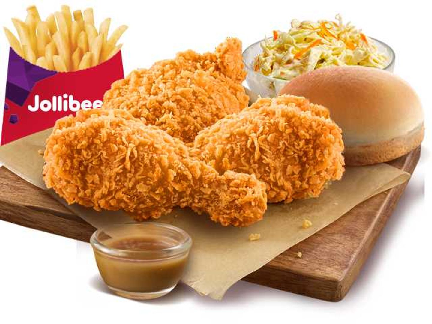 3pcs Chickenjoy Combo Spicy