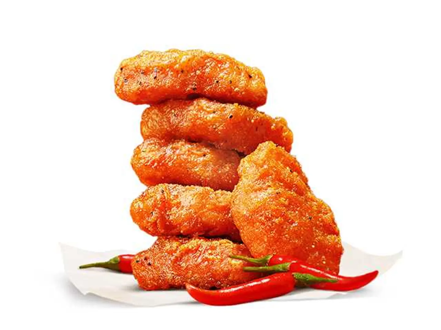 6 Pcs Chicken Nuggets Spicy