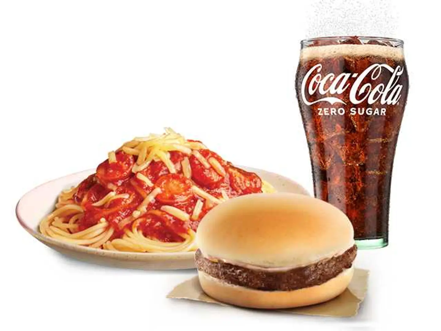 Jolly Spaghetti And Regular Yum Meal