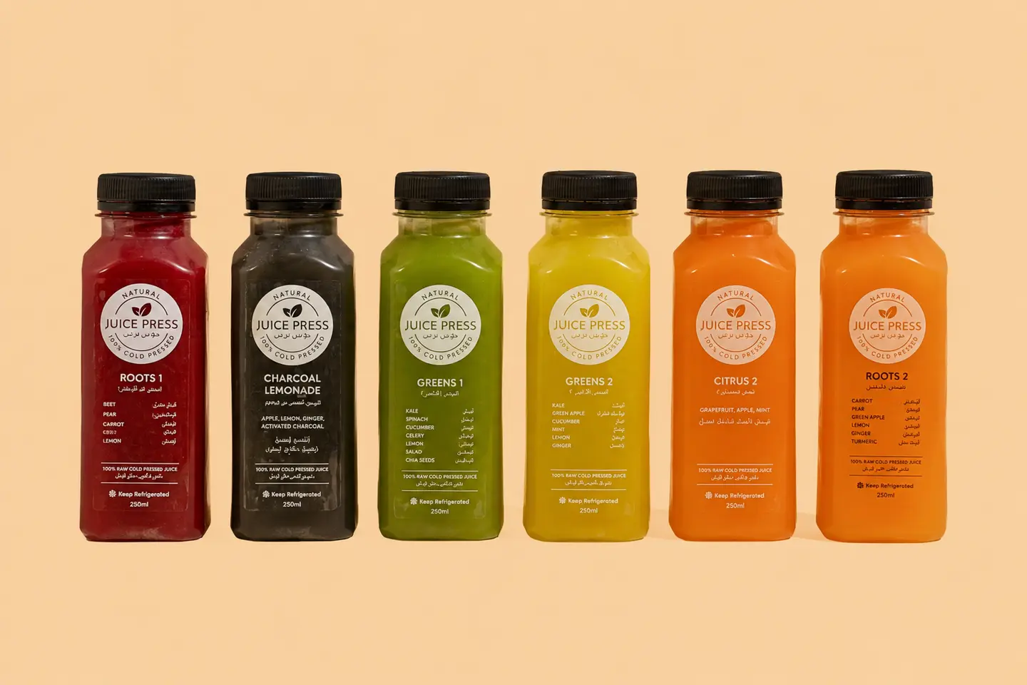 6 Pack Of 250ml