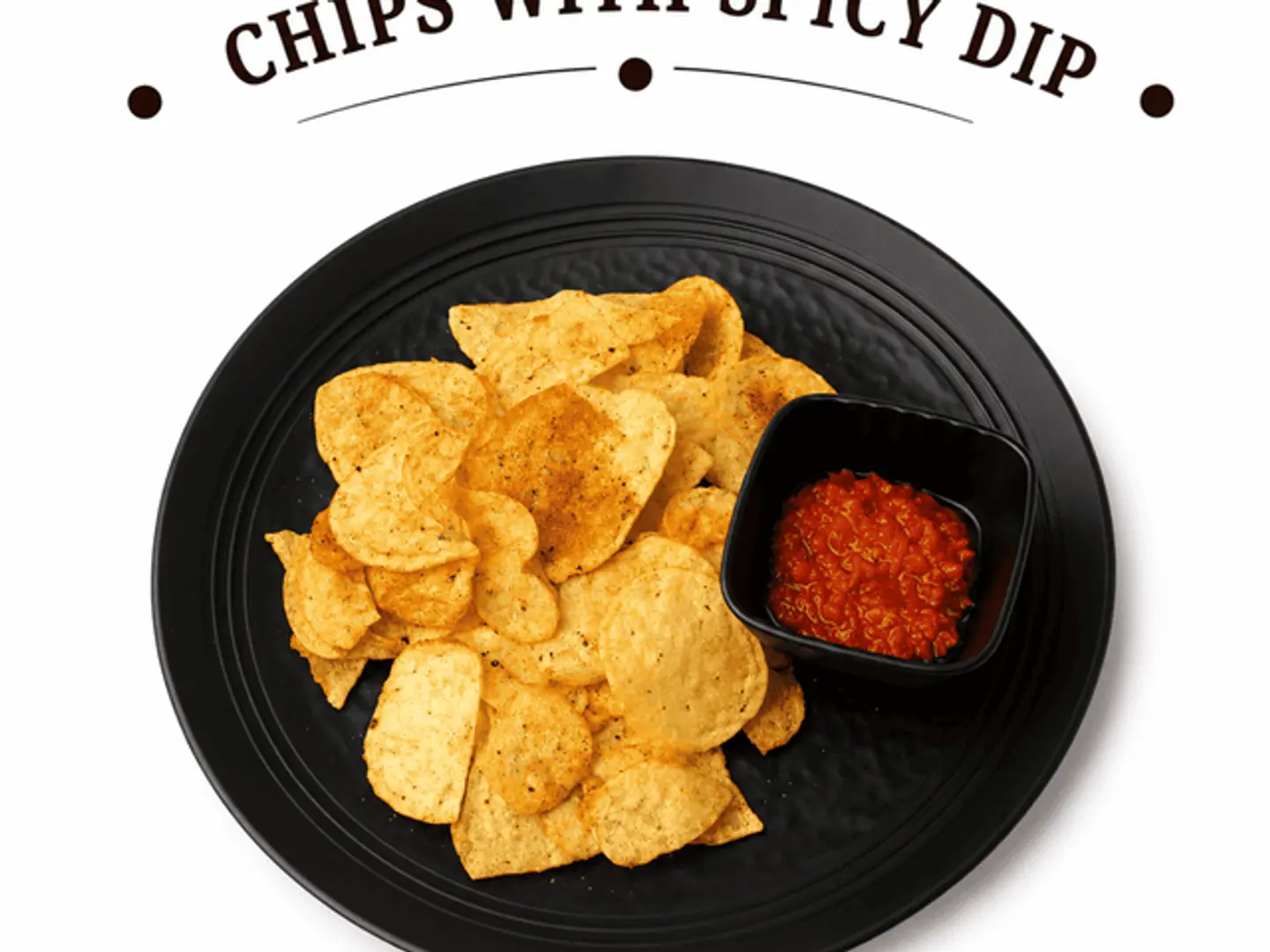 Chips Mix Plate With Dip