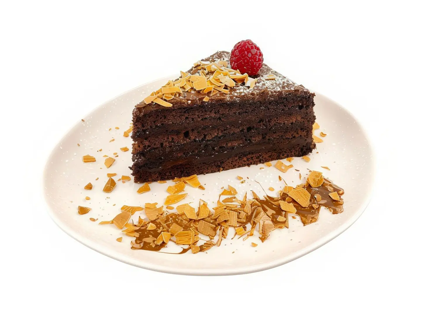 Crunchy Chocolate Cake