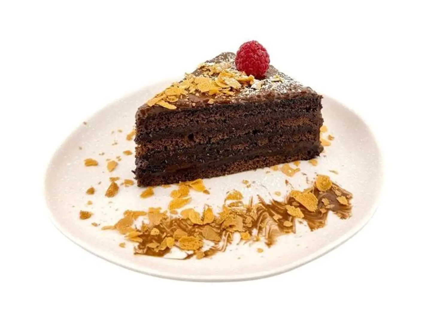 Crunchy Chocolate Cake