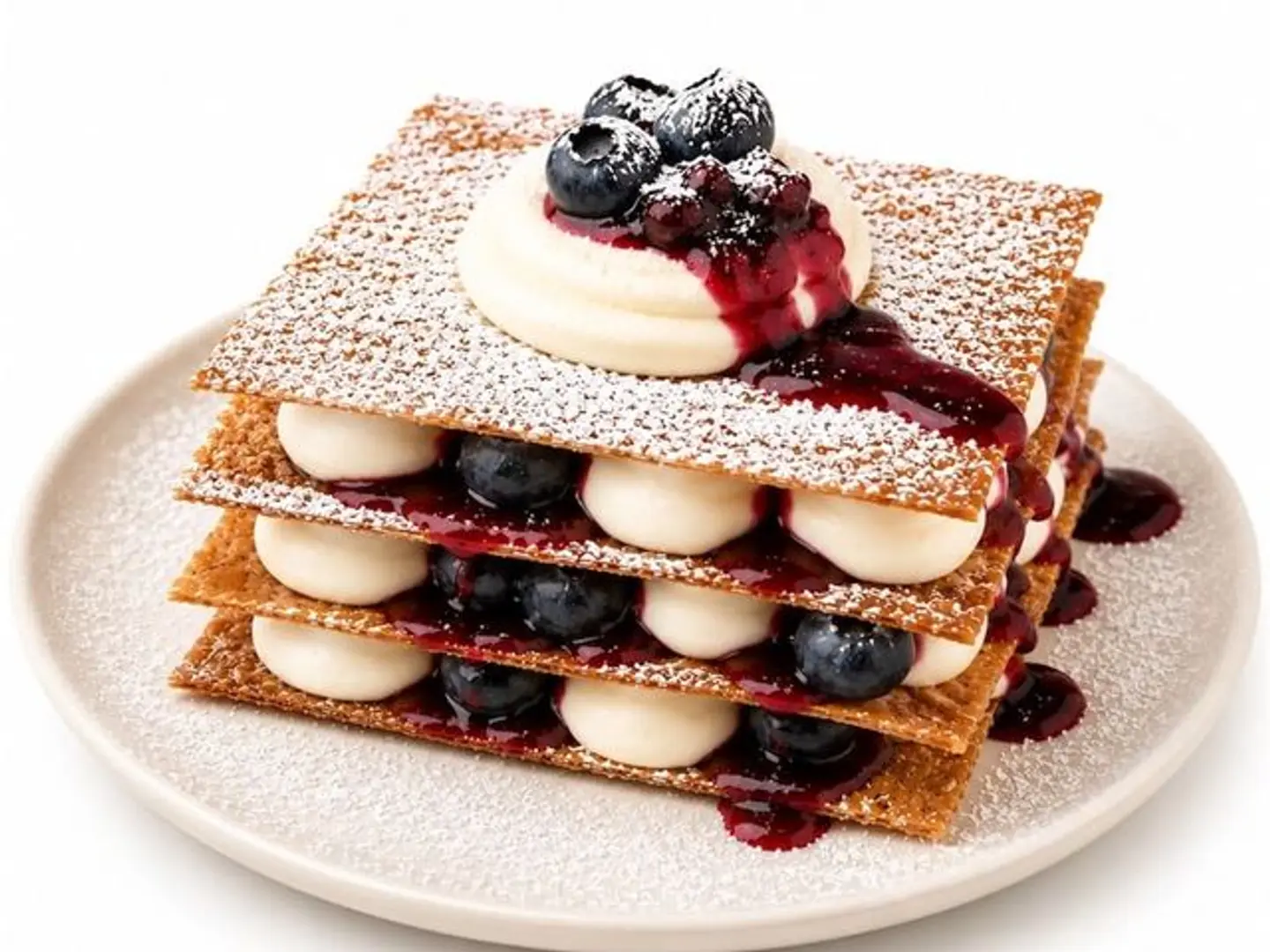 Crispy Berry Crepe