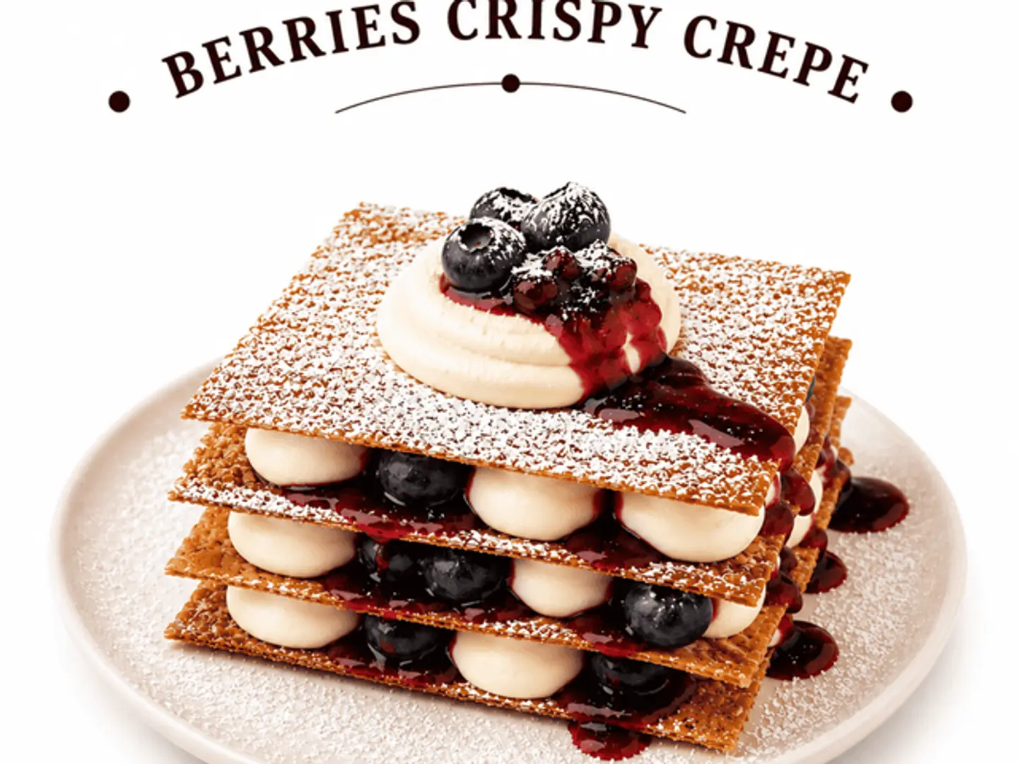 Crispy Berry Crepe