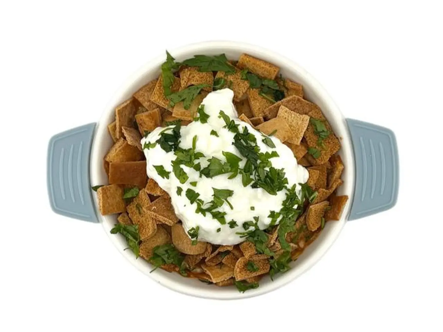 فتة مصقع الباذنجان