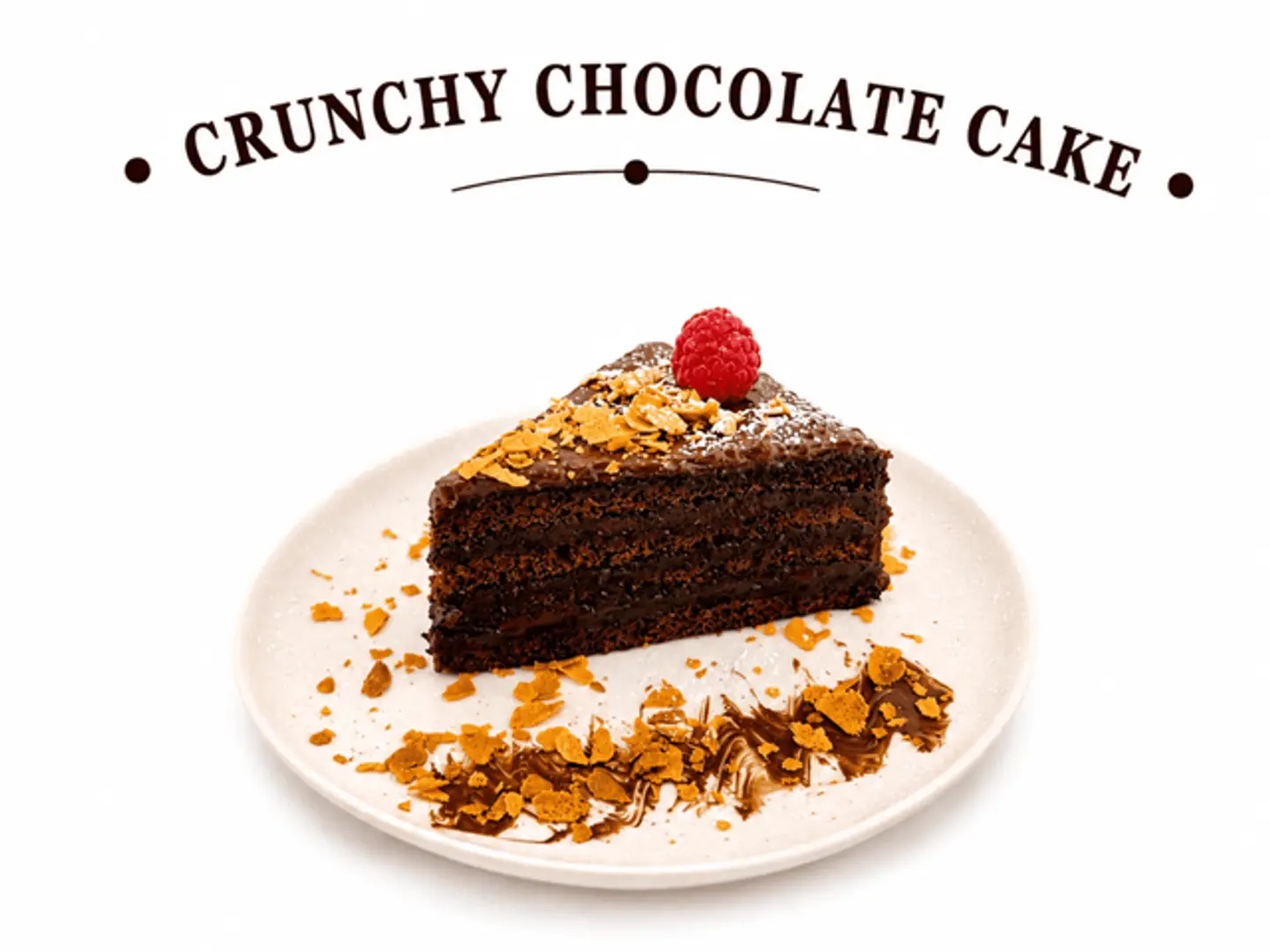Crunchy Chocolate Cake
