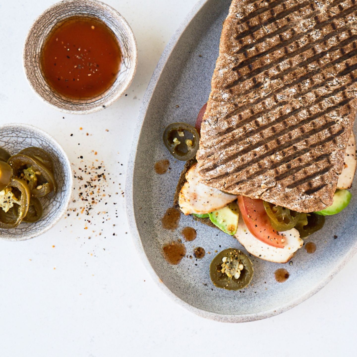 Spicy Club Sandiwch