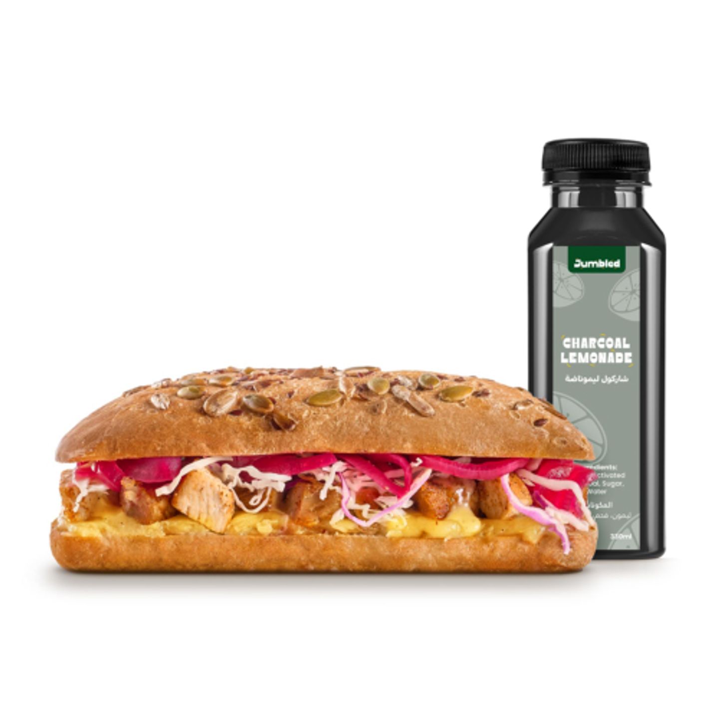 Blackened Chicken Sandwich Meal For 1