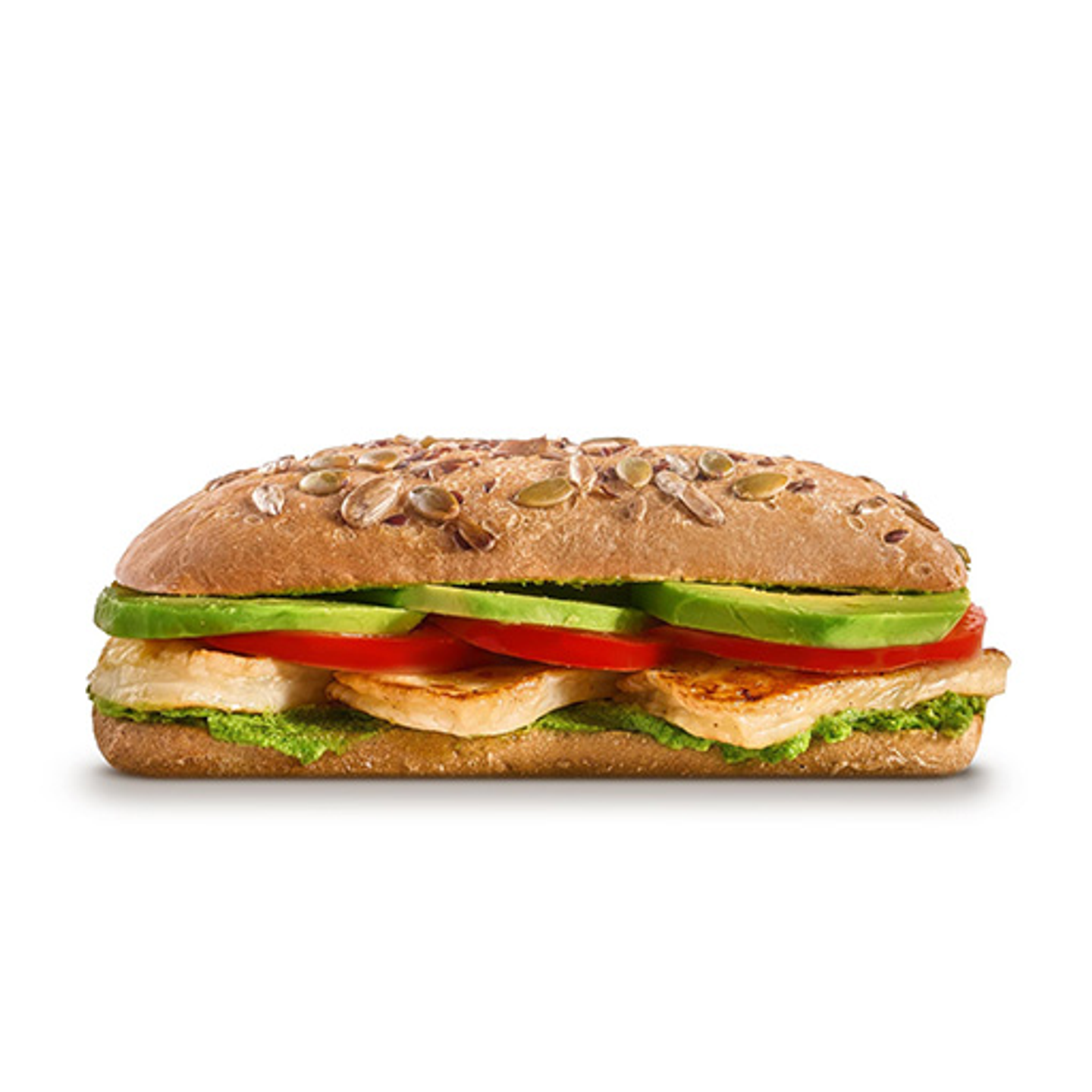 Honey Glazed Halloumi Sandwich