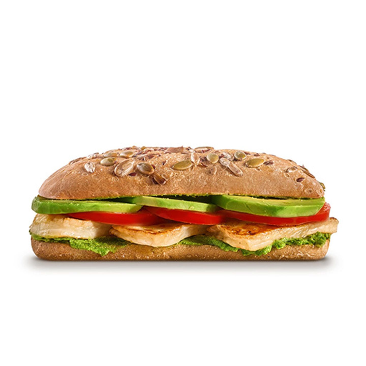Honey Glazed Halloumi Sandwich