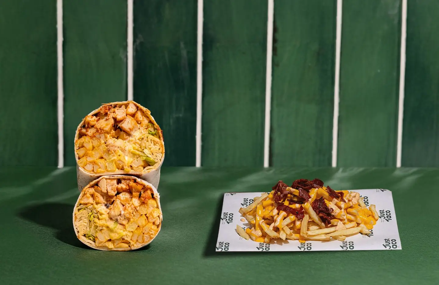 كاليفورنيا بوريتو دجاج كومبو