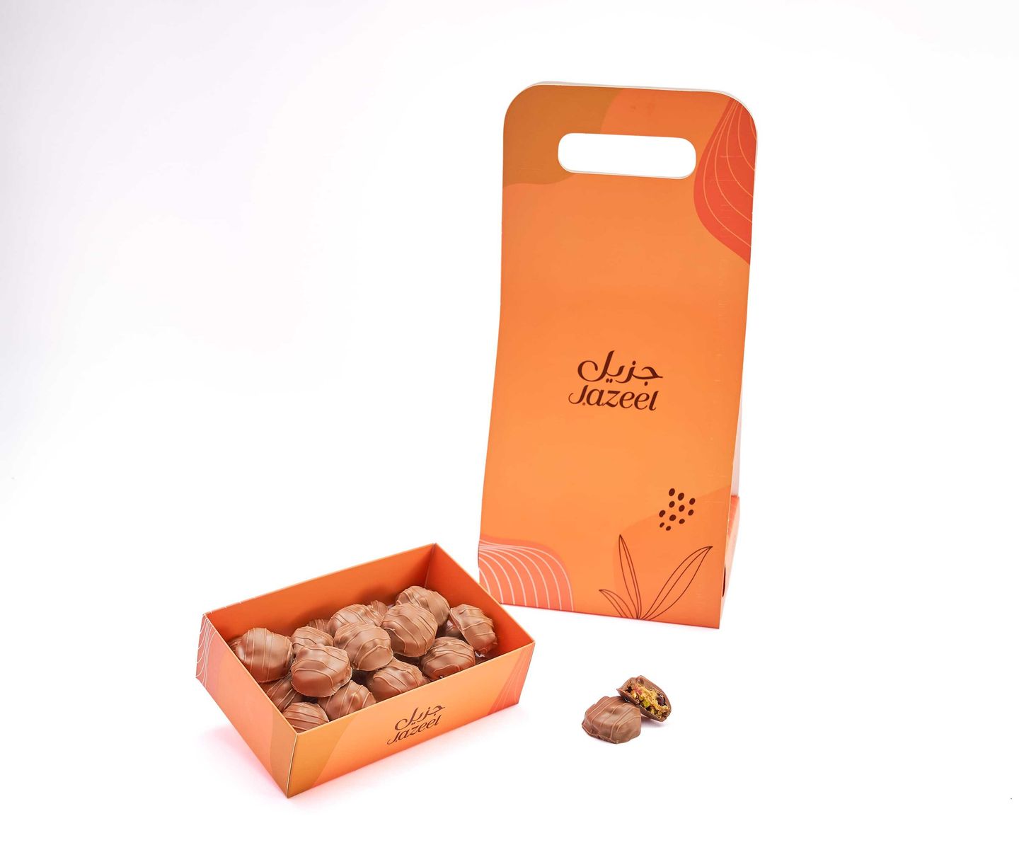 Fresh Pomegranate With Mango Filling And Passion   Box Mini