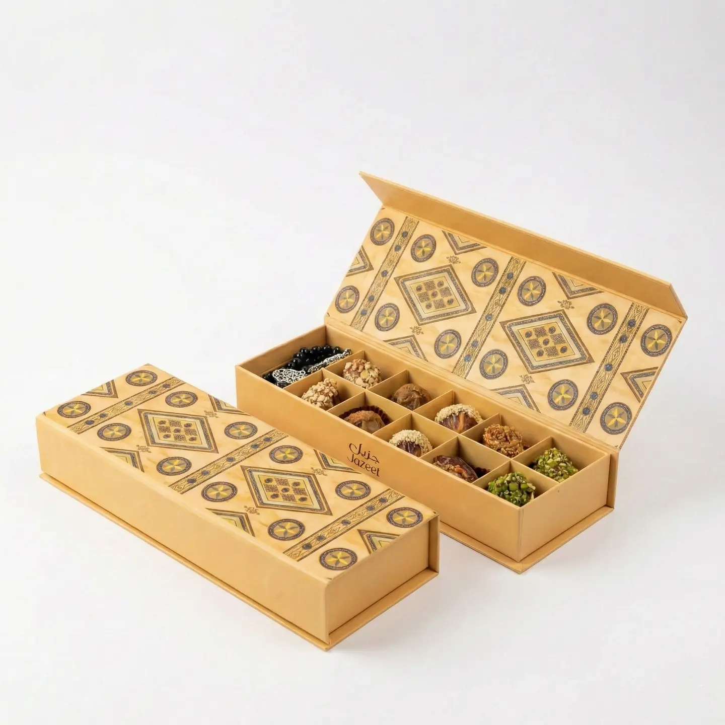 بوكس تمر رمضان مع السبحه