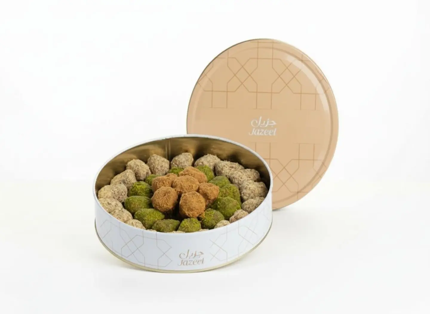 Jazeel Metal Box Stuffed Dates