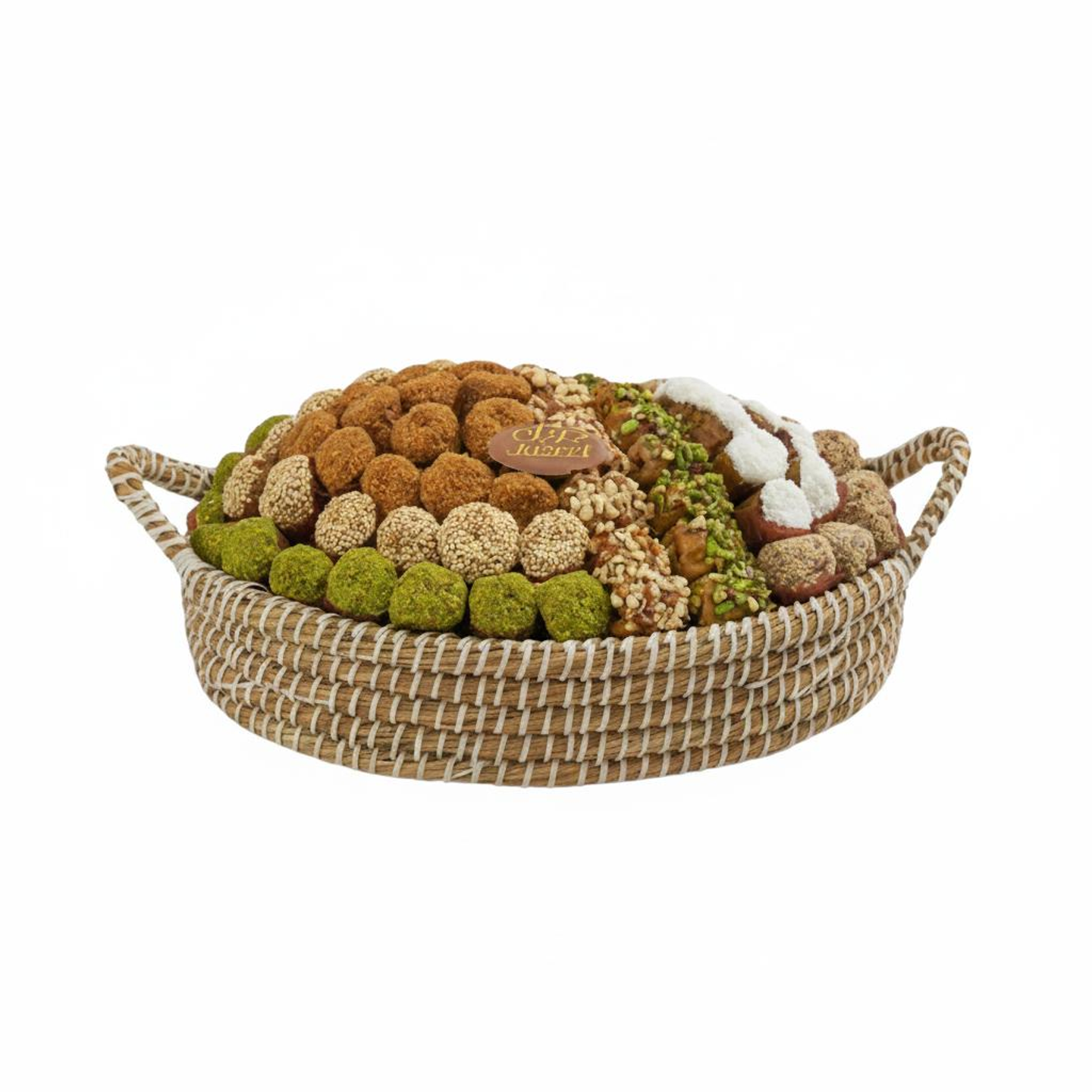 سلة خوص بتشكيلة فاخرة (وزن ٢٫٢ كجم)