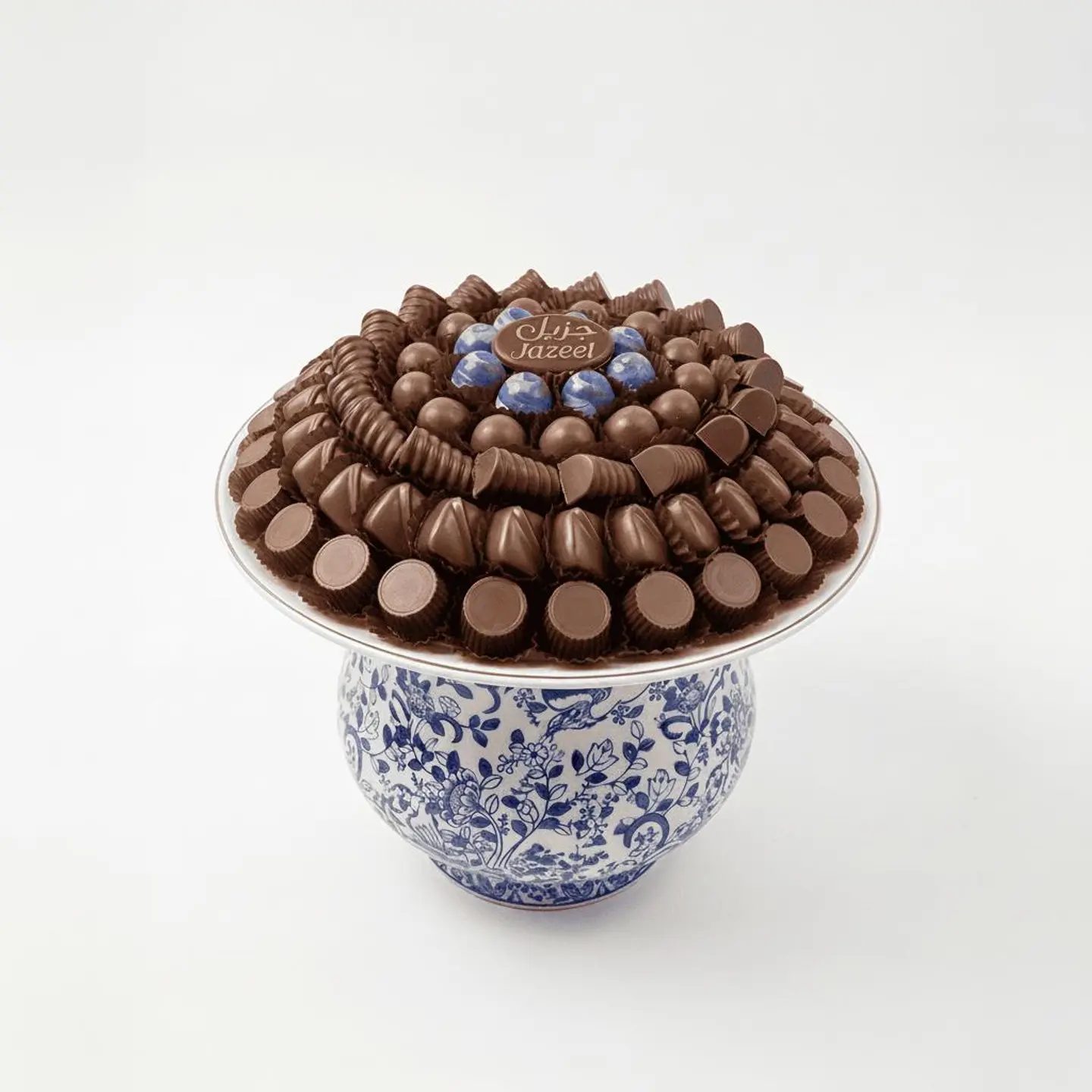 Blue Open Chocolate Tray