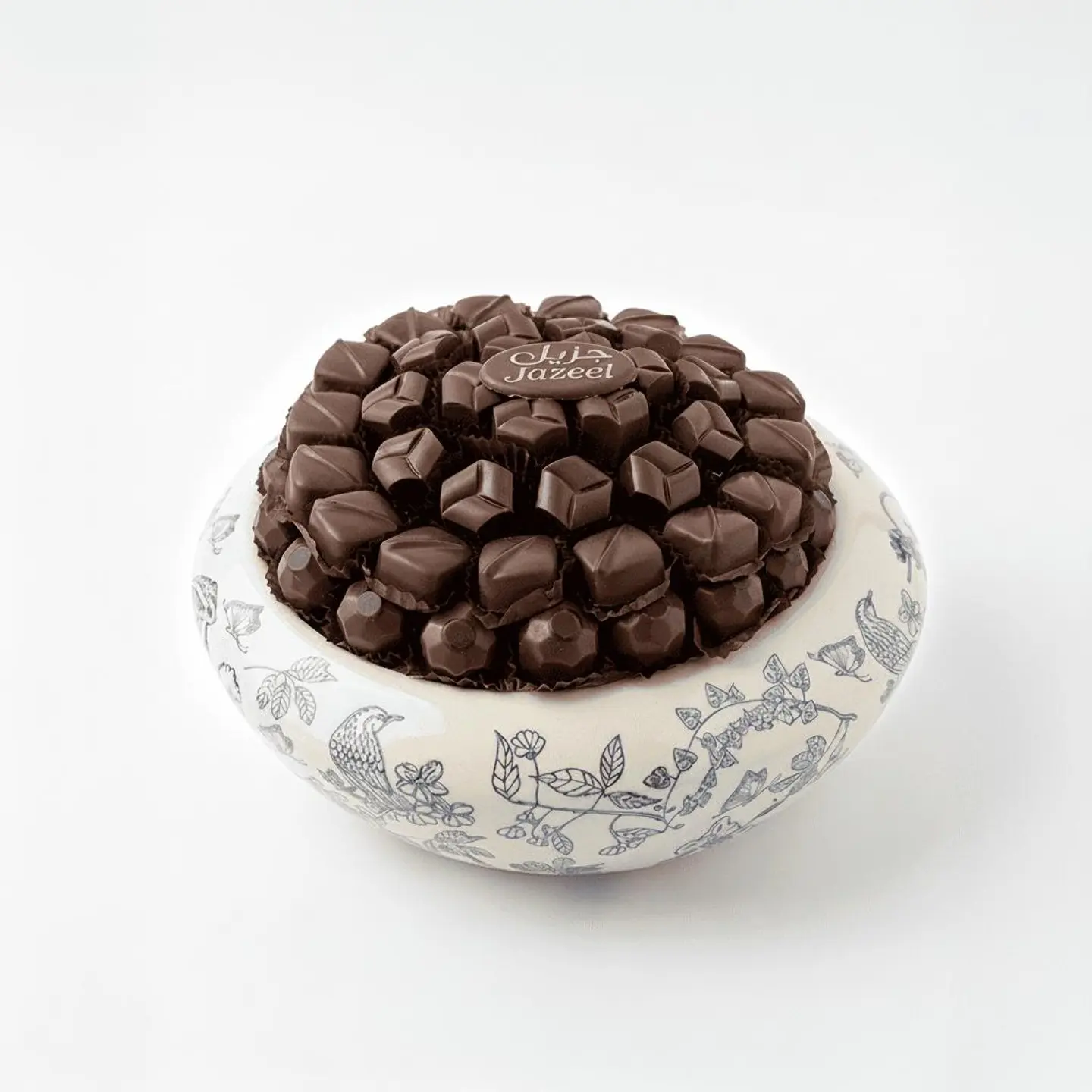 Blue Vase Open Chocolate