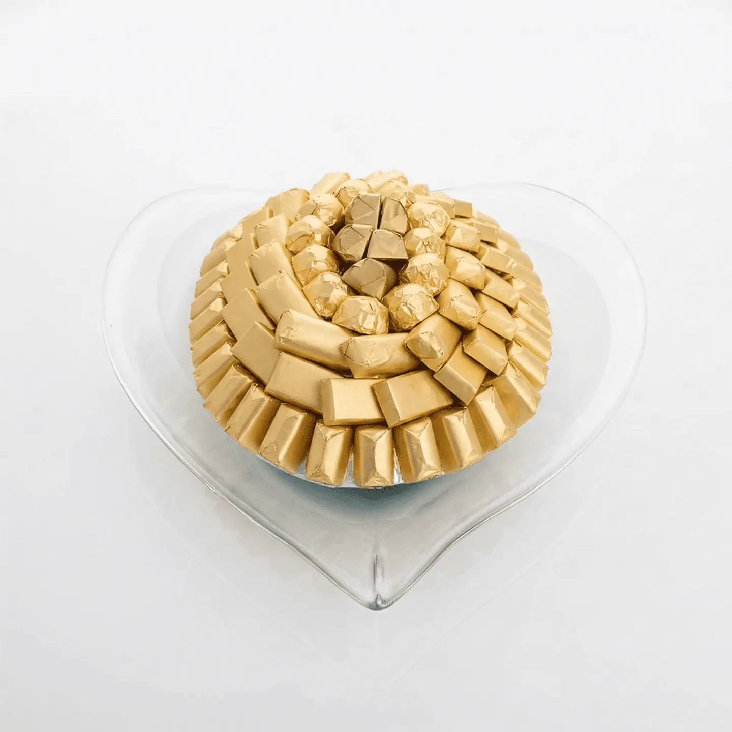 صحن تقديم زجاجي بيضاوي دبليو تسعة