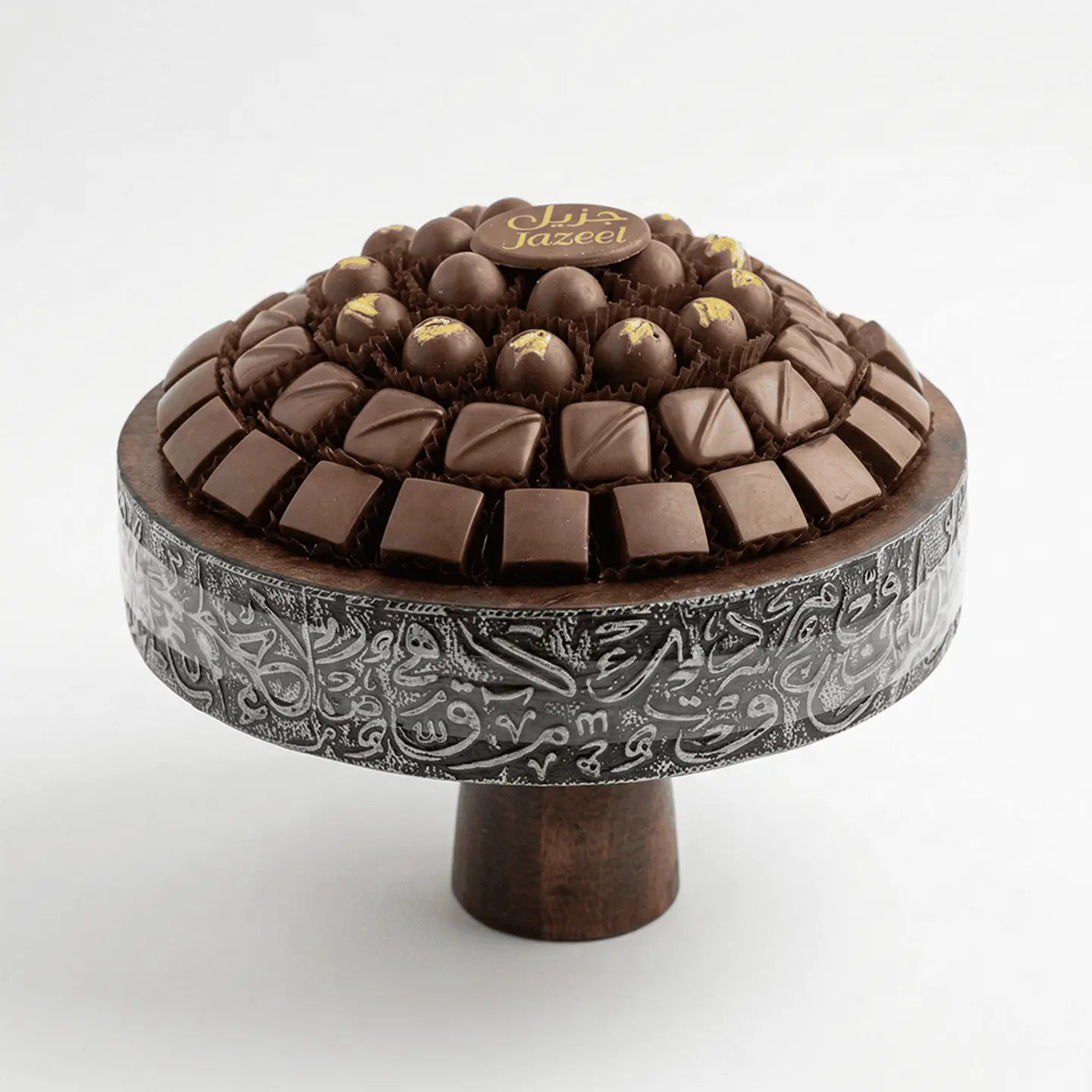 U21 Wooden Round Letter Stand