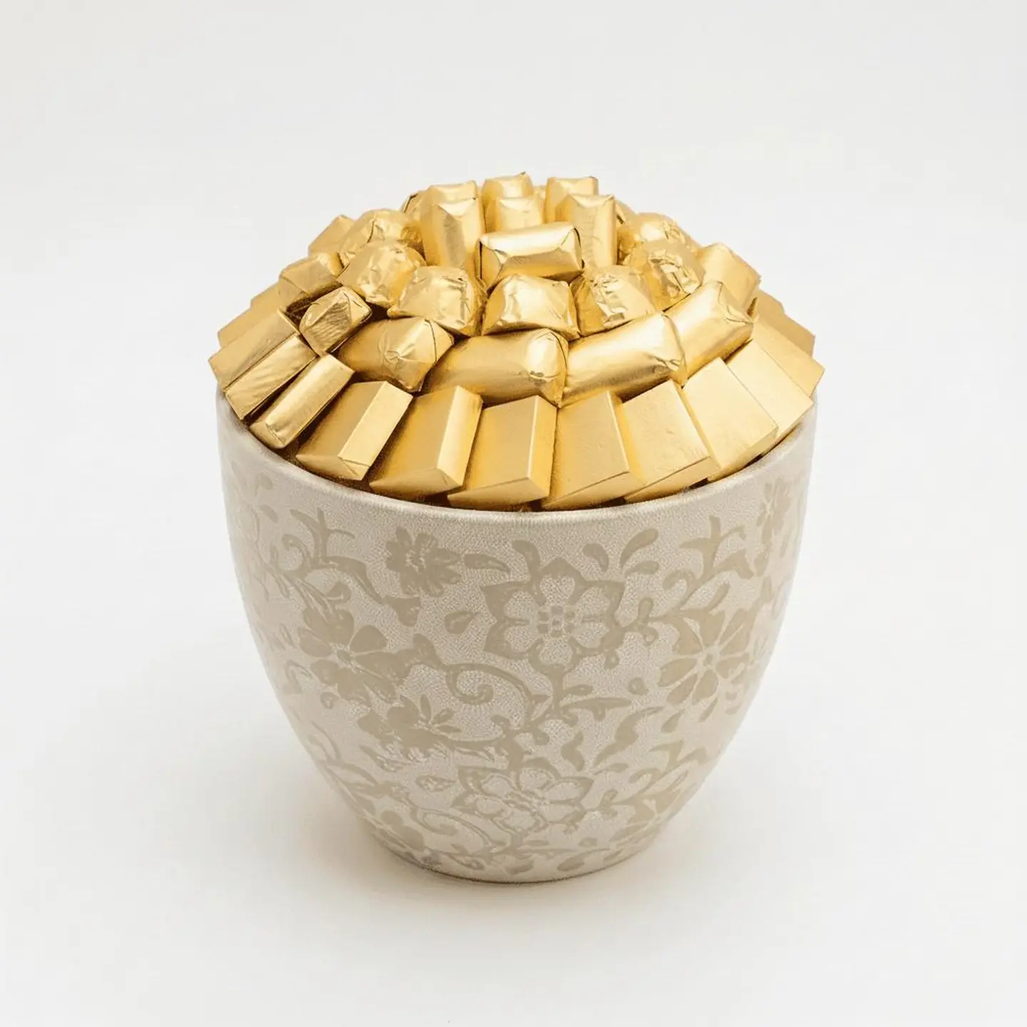 W14 Ceramic Floral Tray