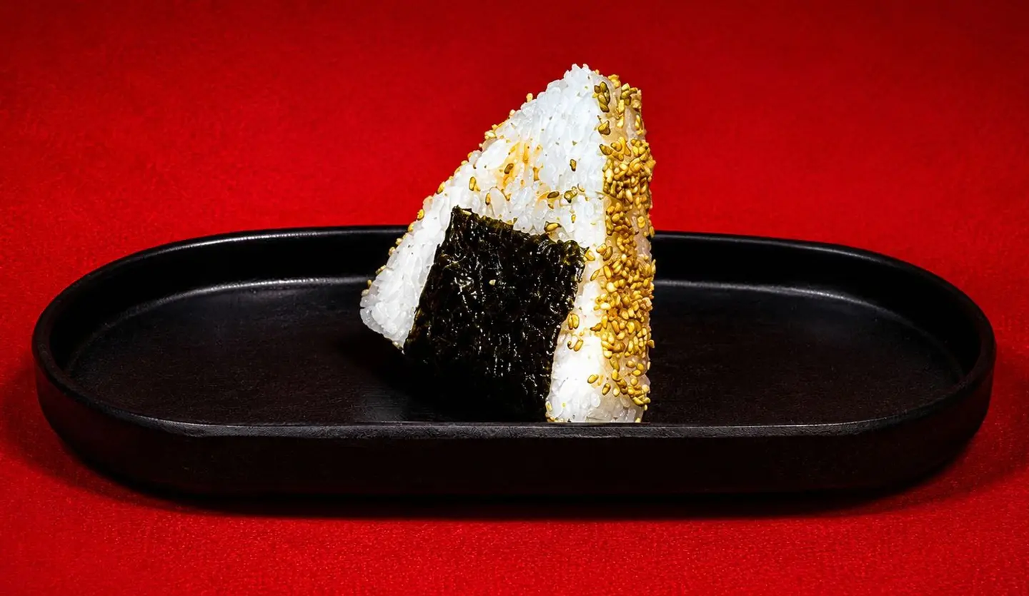 Shrimp Gochujang Onigiri